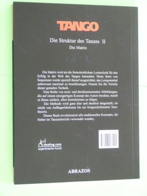 gebrauchtes Buch – Mauricio Castro – Tango - Die Struktur des Tanzes II /Die Matrix