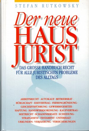 gebrauchtes Buch – Stefan Rutkowsky – Der neue Hausjurist