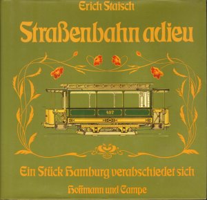 Strassenbahn adieu - Ein Stück Hamburg verabschiedet sich + Widmung + Poststempel