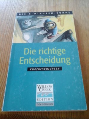 gebrauchtes Buch – Lagerquist, Donna; Sherbondy – Die richtige Entscheidung