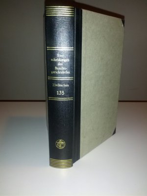 gebrauchtes Buch – Entscheidungen des Bundesgerichtshofes in Zivilsachen 135. Band (BGHZ 1998)