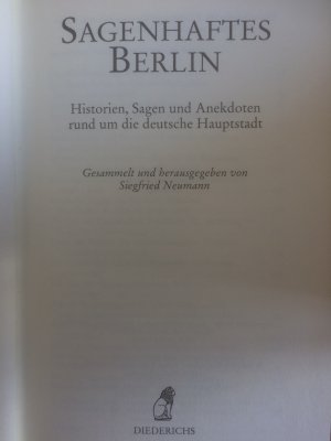 gebrauchtes Buch – Siegfried Neumann – Sagenhaftes Berlin