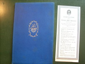 Das Triptychon von den heiligen drei Königen (Leder, Insel-Büchere Nr. 362) übertragen von Anton Kippenberg