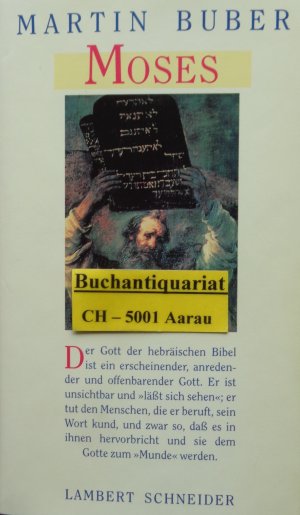 gebrauchtes Buch – Martin Buber – Moses