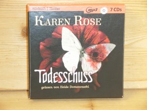 gebrauchtes Hörbuch – karen rose – "todesschuss" thriller