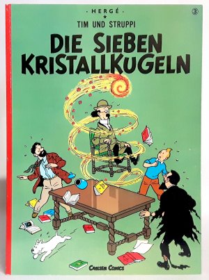 Tim und Struppi - Die sieben Kristallkugeln von Hergé - mit Jeff Smith Bone Leseprobe - 1996 Carlsen Comic