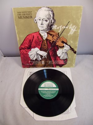 gebrauchter Tonträger – Wolfgang Amadeus Mozart – Die großen Musiker, 1.Serie in 4 Folgen Band II LP