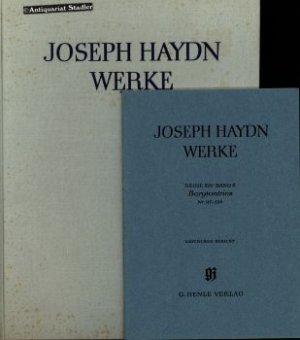 Barytontrios Nr. 97 - 126. UND: Kritischer Bericht. Joseph Haydn Werke. Reihe 14, Band 5. Herausgeg. v. Joseph Haydn-Institut, Köln unter der Leitung […]