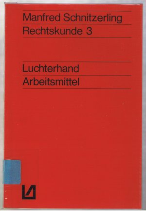 Rechtskunde 3 - Strafrecht und Strafverfahren