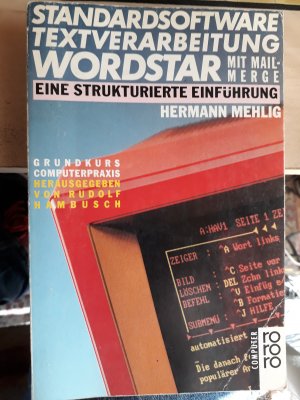 Standardsoftware Textverarbeitung WordStar mit MailMergo