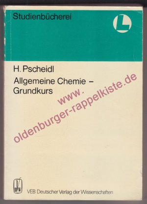 Allgemeine Chemie - Grundkurs   Studienbücherei-Lehrerband