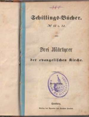 antiquarisches Buch – Schillings-Bücher. 8 Doppelnummern in einem Buch gebunden. 13/14, 15/16, 42/43, 58/59, 61/62, 75/76, 86/87, 90/91.