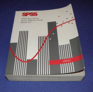 SPSS Base System Syntax Reference guide Release 6.0