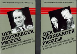 Der Nürnberger Prozess gegen die Hauptkriegsverbrecher vom 14.11.1945 - 1.10.1946 in 12 Bänden