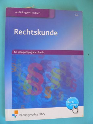 gebrauchtes Buch – Erhard Doll – Rechtskunde / Rechtskunde für sozialpädagogische Berufe - für sozialpädagogische Berufe / Schülerband