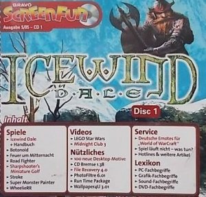 gebrauchtes Spiel – Icewind Dale (Bravo-Screenfun 5/05, 2 CDs)