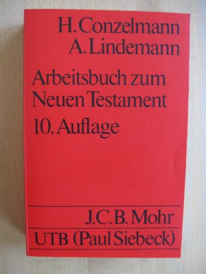 gebrauchtes Buch – Conzelmann, Hans / Lindemann – Arbeitsbuch zum Neuen Testament