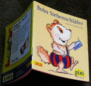 gebrauchtes Buch – Osterwald Markus – Bobo Siebenschläfer - Bei Bobo zu Haus. Pixi Bücher, Sonderausgabe "Pixis goldene Box". Mini-Buch