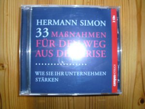 gebrauchtes Hörbuch – Prof. Dr – 33 Maßnahmen für den Weg aus der Krise