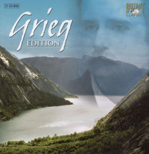 Grieg-Edition: Orchesterwerke; Chorwerke; Kammermusik; Klavierwerke; Lieder / Verschiedene Künstler [21CD-BOX]