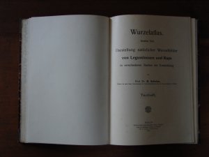 Wurzelatlas - Darstellung natürlicher Wurzelbilder der Halmfrüchte in verschiedenen Stadien der Entwicklung + Darstellung natürlicher Wurzelbilder von […]