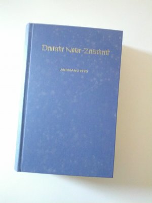 gebrauchtes Buch – Deutsche Notar-Zeitschrift Jahrgang 1995 (DNotZ)