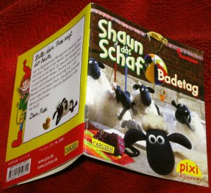 gebrauchtes Buch – Shaun das Schaf: Badetag. PIXI Bücher Nr. 1696. Mini-Buch