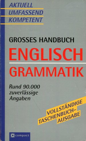 gebrauchtes Buch – Grosses Handbuch - Englisch Grammatik