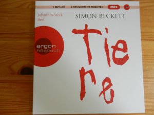 gebrauchtes Hörbuch – Simon Beckett – Tiere