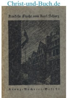 antiquarisches Buch – Karl Schurz – Kinkels Flucht