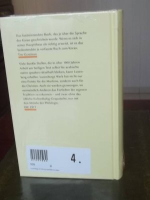 gebrauchtes Buch – Christoph Luxenberg – Die syro-aramäische Lesart des Koran - Entschlüsselung der Koransprache -HC