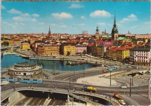 gebrauchtes Buch – Postkarte - Stockholm Altstadtmotiv