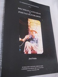 gebrauchtes Buch – Musik - Penin, Jose – Decimas Cantadas y Poetas Iletrados Cuadernos de Musicologia No.2