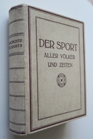 Bogeng, G. A. E. (Herausgeben). Geschichte des Sports aller Völker und Zeiten. Erste Ausgabe. 2 Bände in 1 Band. Leipzig, Verlag von E. A. Seemann, 1926 […]