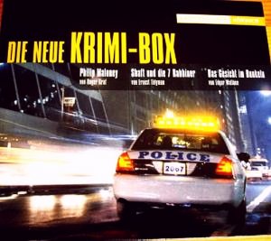 gebrauchtes Hörbuch – Roger Graf, Ernest Tidyman – Die neue Krimi-Box - Philip Maloney - Drei rätselhafte Fälle (Roger Graf) / Shaft und die 7 Rabbiner (Ernest Tidyman) / Das Gesicht im Dunkeln (Edgar Wallace) - 3-CD--Box-Set (Genehmigte Sonderausgabe)