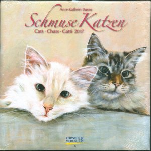 neues Buch – Ann-Kathrin Busse – Schmusekatzen Kalender 2017