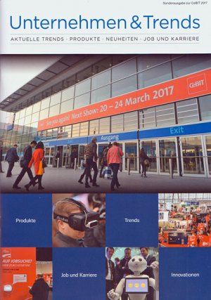 gebrauchtes Buch – Unternehmen & Trends, CeBIT-Ausgabe 2017