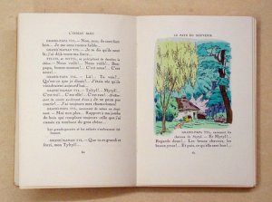 L’oiseau bleu. Illustrations en couleur de Jacques Touchet.