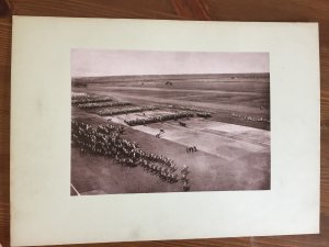 ORIGINAL Ballon Luftaufnahmen Photographien: Die große Parade der Königlich Bayerischen Armee auf dem Oberwiesenfeld in München am 9. September 1891 in […]