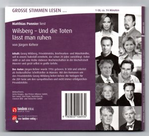 gebrauchtes Hörbuch – Wilsberg - Und die Toten lässt man ruhen