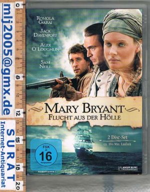 gebrauchter Film – Mary Bryant - Flucht aus der Hölle.  Romola Garai, Jack Davenport, Alex O`Loughlin, Sam Neill. 2 Disc-Set ca. 184 Min. Laufzeit.