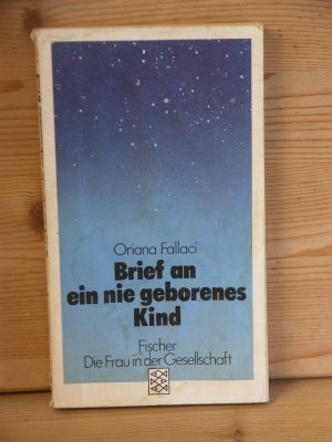 "Brief an ein nie geborenes Kind"