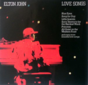 gebrauchter Tonträger – Elton John – Love songs gebrauchter Tonträger – Elton John – Love songs