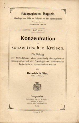 Konzentration in konzentrischen Kreisen