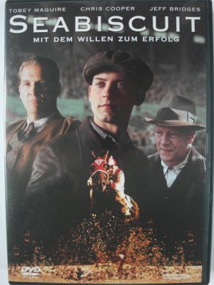 gebrauchter Film – Gary Ross – Seabiscuit - Pferderennen, Jockey, Tainer, Tierfilm - Tobey Maguire, Chris Cooper, Jeff Bridges