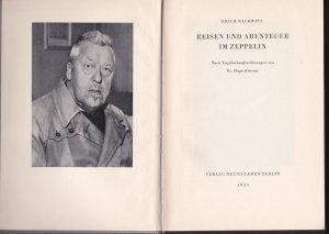 antiquarisches Buch – Erich Rackwitz – Reisen und Abenteuer im Zeppelin