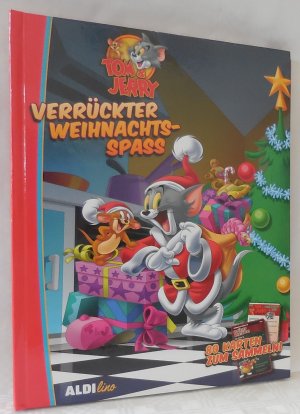 gebrauchtes Buch – Aldilino – Tom & Jerry Verrückter Weihnachtsspass Sammelalbum 80 Karten komplett