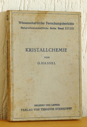 antiquarisches Buch – O Hassel – Kristallchemie