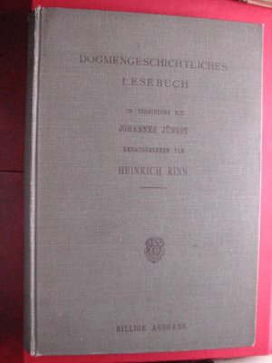 Dogmengeschichtliches Lesebuch