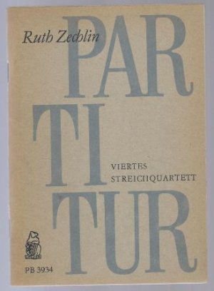 Viertes Streichquartett (1971) (= Breitkopf & Härtels Partitur-Bibliothek, Nr. 3934).